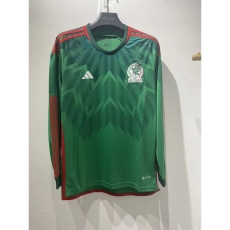 22-23 Mexico home long sleeves